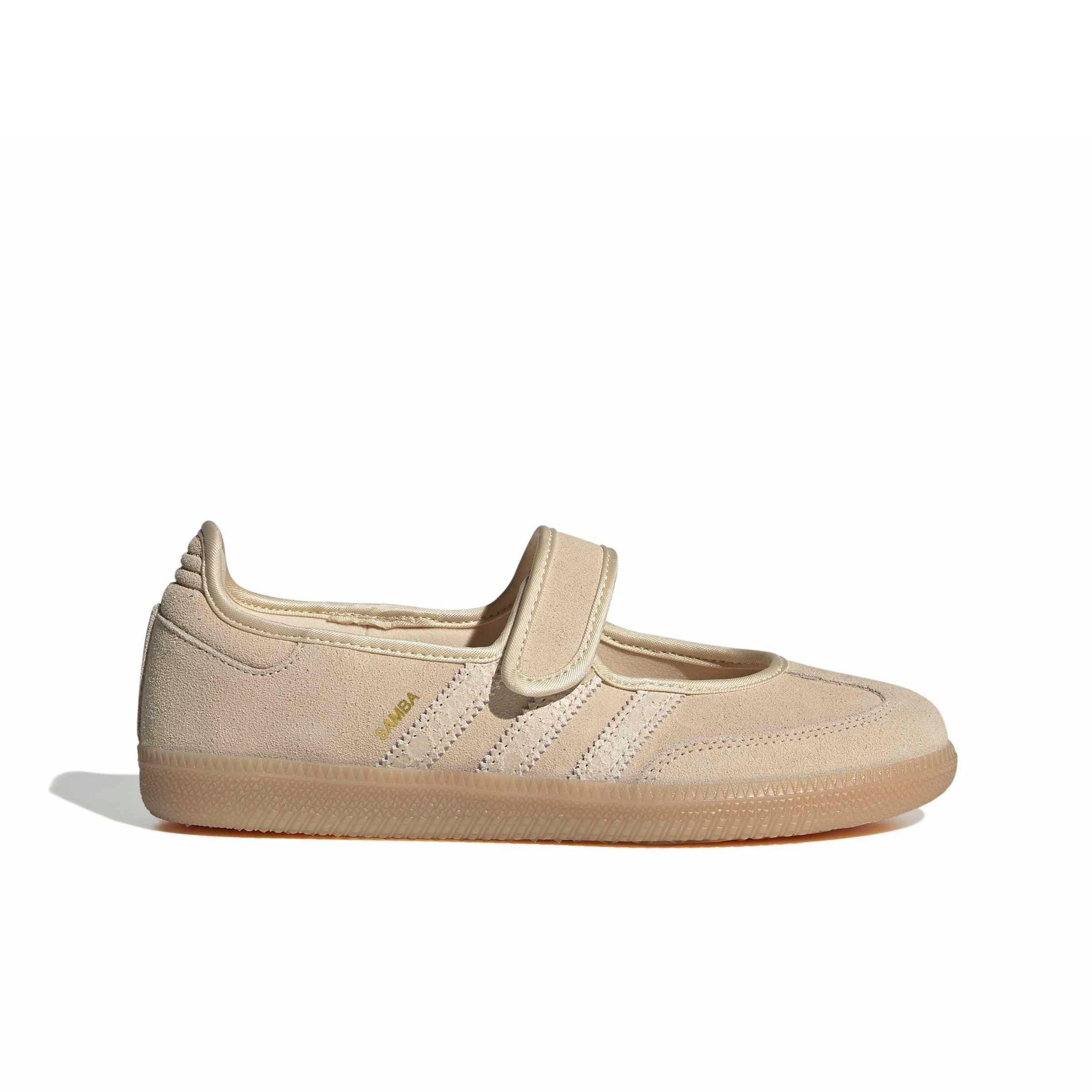 adidas Originals Samba Jane "Sand Strata/Sand Strata/Gold Metallic" Women's Shoe - SAND/SAND/GOLD